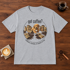 Got Coffee? T-Shirt Sport Grey coffee bar mockup
