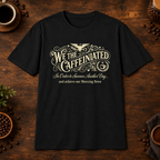 We the Caffeinated Black coffee-bar mockup
