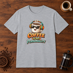 Coffee is My Personality 2 T-Shirt Sport Grey coffee-bar flat lay