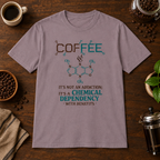 Coffee Dependency T-Shirt Paragon short-sleeve coffee-bar flat lay