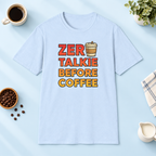 Zero Talkie T-Shirt in Dark Chocolate, lifestyle mockup
