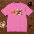 I Object T-Shirt Azalea coffee bar mockup