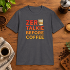 Zero Talkie T-Shirt in Navy, lifestyle mockup