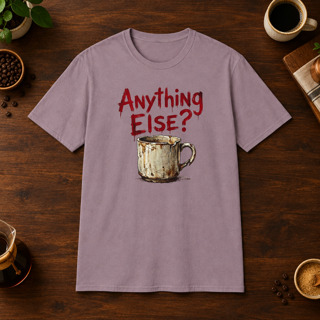 Anything Else? Paragon coffee-bar flat-lay mockup