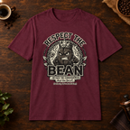 Respect the Bean Maroon coffee-bar mockup