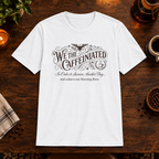 We the Caffeinated White coffee-bar mockup