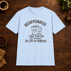 Decaffeinated Light Blue coffee-bar mockup