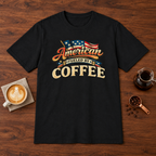 Fueled by Coffee T-Shirt Black coffee bar mockup