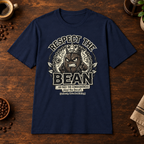 Respect the Bean Navy coffee-bar mockup