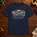We the Caffeinated Navy coffee-bar mockup