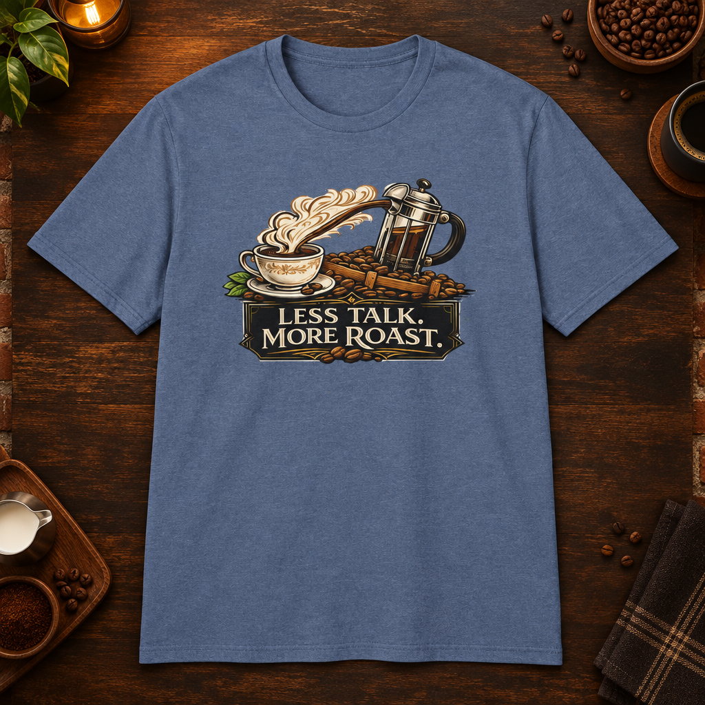 Less Talk More Roast - Heather Indigo