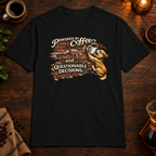 Powered by Coffee and Questionable Decisions - Black