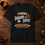 Sarcasm and Coffee Black coffee-bar mockup